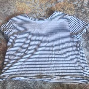 Striped Crop Top